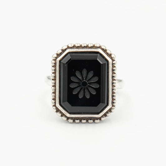 ティファニー ジーグフェルド オニキス リング