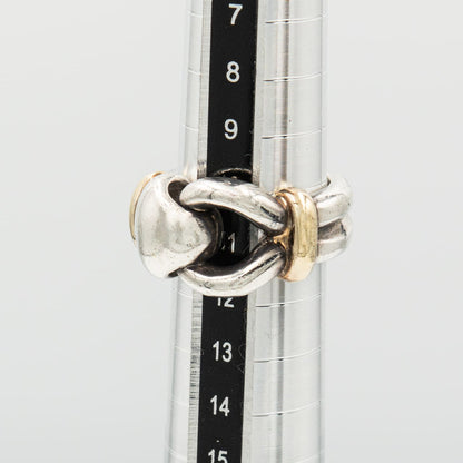 ティファニー バックル リング ワイドノット