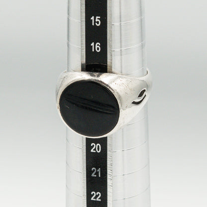 ティファニー オニキス シグネット リング