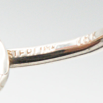 ヴィンテージ ティファニー ラブノット リング シルバー 18K コンビ 1990's 刻印