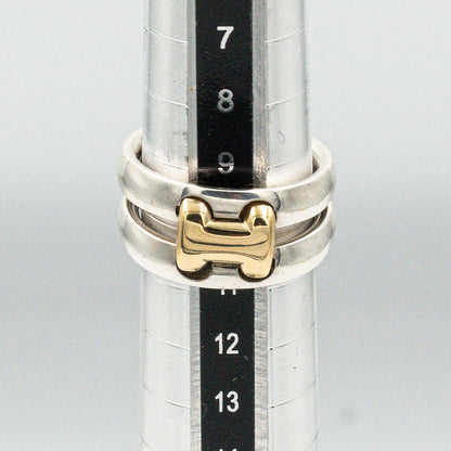 エルメス オランプ リング シルバー 18K コンビ サイズ
