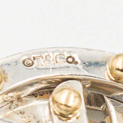 ティファニー ゲートリンク リング 13号 シルバー 18K コンビ