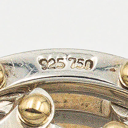 ティファニー ゲートリンク リング 13号 シルバー 18K コンビ