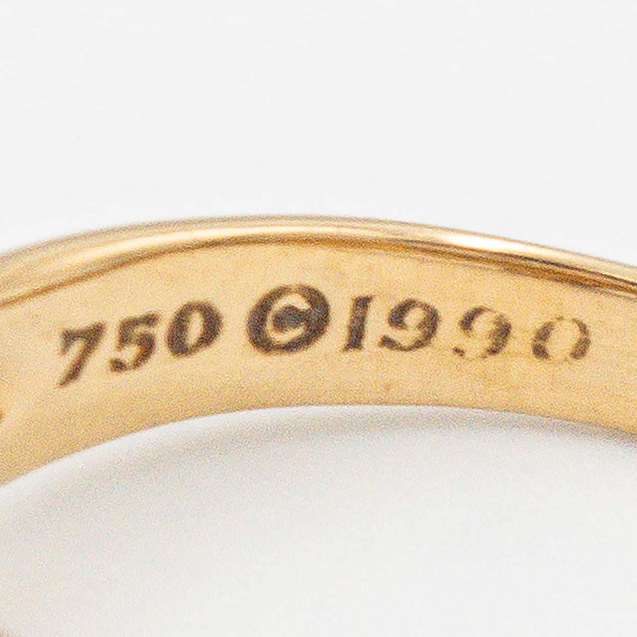 ヴィンテージ ティファニー シグネチャー リング 12号 18K 1990