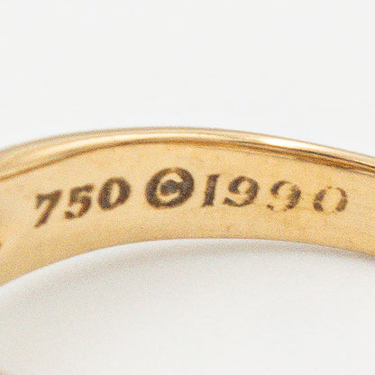 ヴィンテージ ティファニー シグネチャー リング 12号 18K 1990