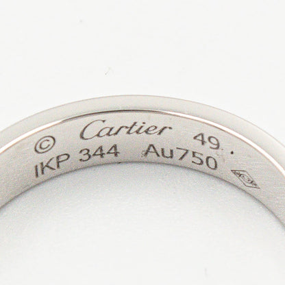カルティエ ミニラブ リング 9号 刻印49 18K WG