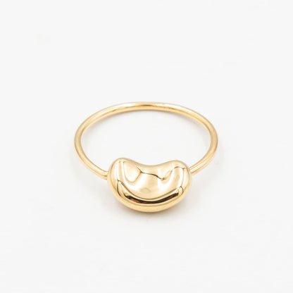 ティファニー エルサ・ぺレッティ ビーン リング 10号 18K YG