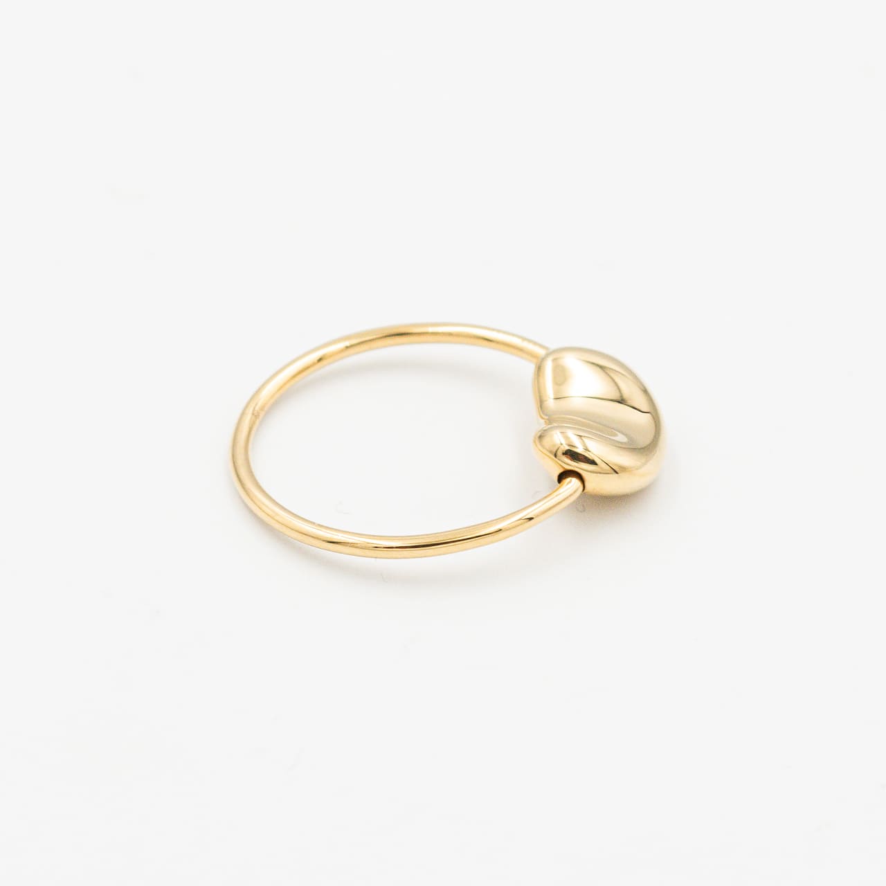 ティファニー エルサ・ぺレッティ ビーン リング 10号 18K YG