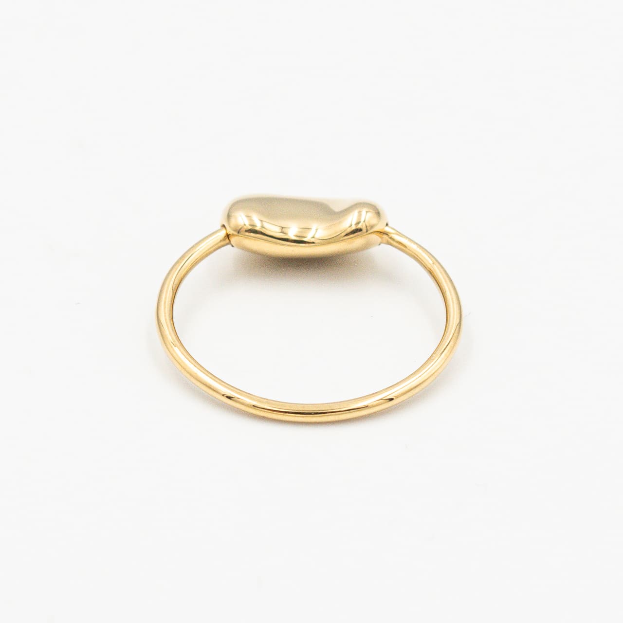 ティファニー エルサ・ぺレッティ ビーン リング 10号 18K YG