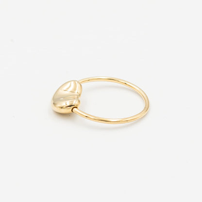 ティファニー エルサ・ぺレッティ ビーン リング 10号 18K YG