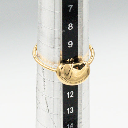 ティファニー エルサ・ぺレッティ ビーン リング 10号 18K YG