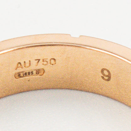 グッチ アイコン アモール リング 9号 18K PG