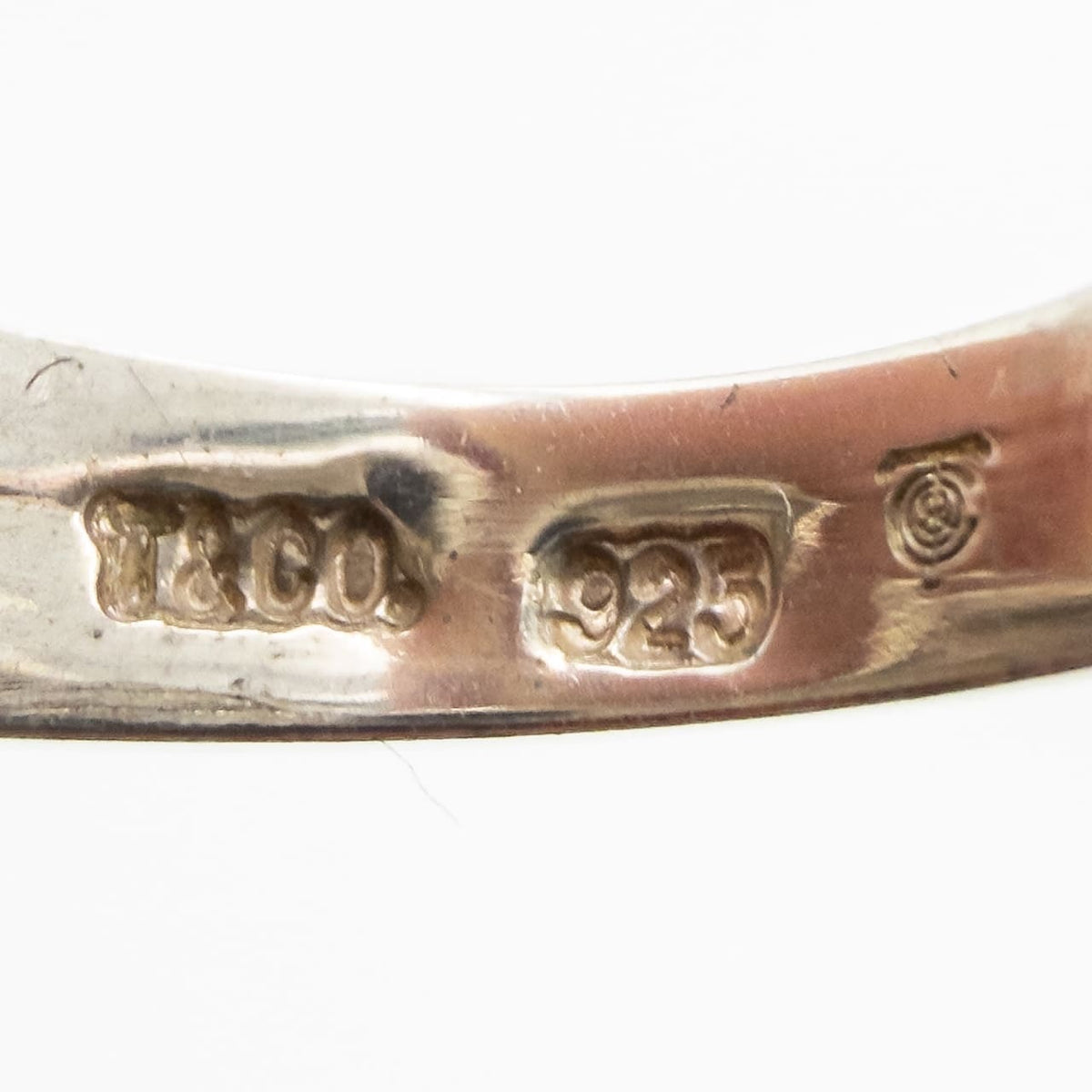 ヴィンテージ ティファニー アメジスト リング 11号 シルバー 18K コンビ