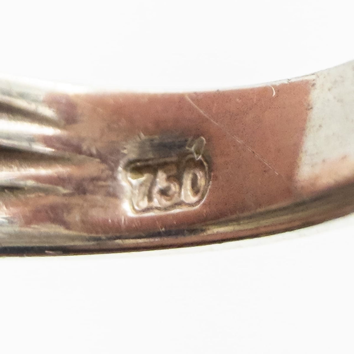 ヴィンテージ ティファニー アメジスト リング 11号 シルバー 18K コンビ