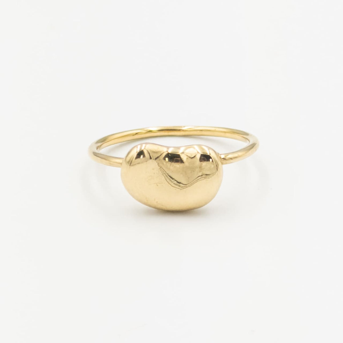 ティファニー エルサ・ぺレッティ ビーン リング 8号 18K YG
