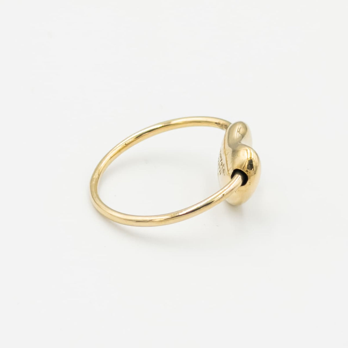 ティファニー エルサ・ぺレッティ ビーン リング 8号 18K YG