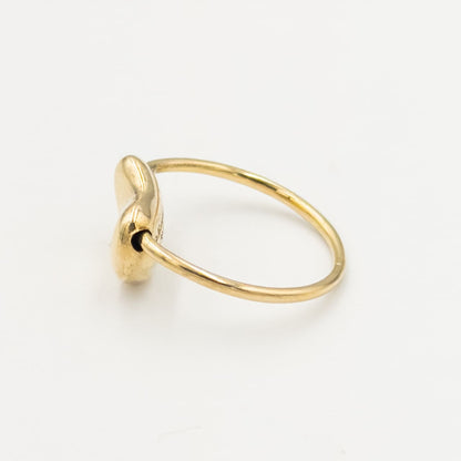 ティファニー エルサ・ぺレッティ ビーン リング 8号 18K YG